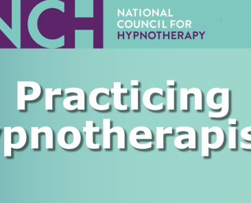 NCH logo with the words Practicing hypnotherapists