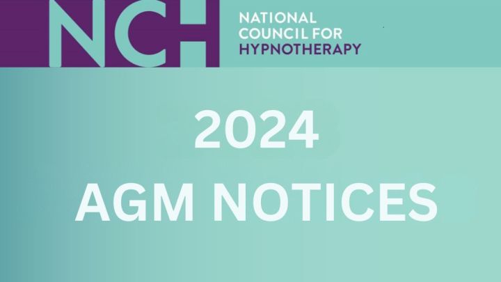 2025 AGM Notices - National Council for Hypnotherapy